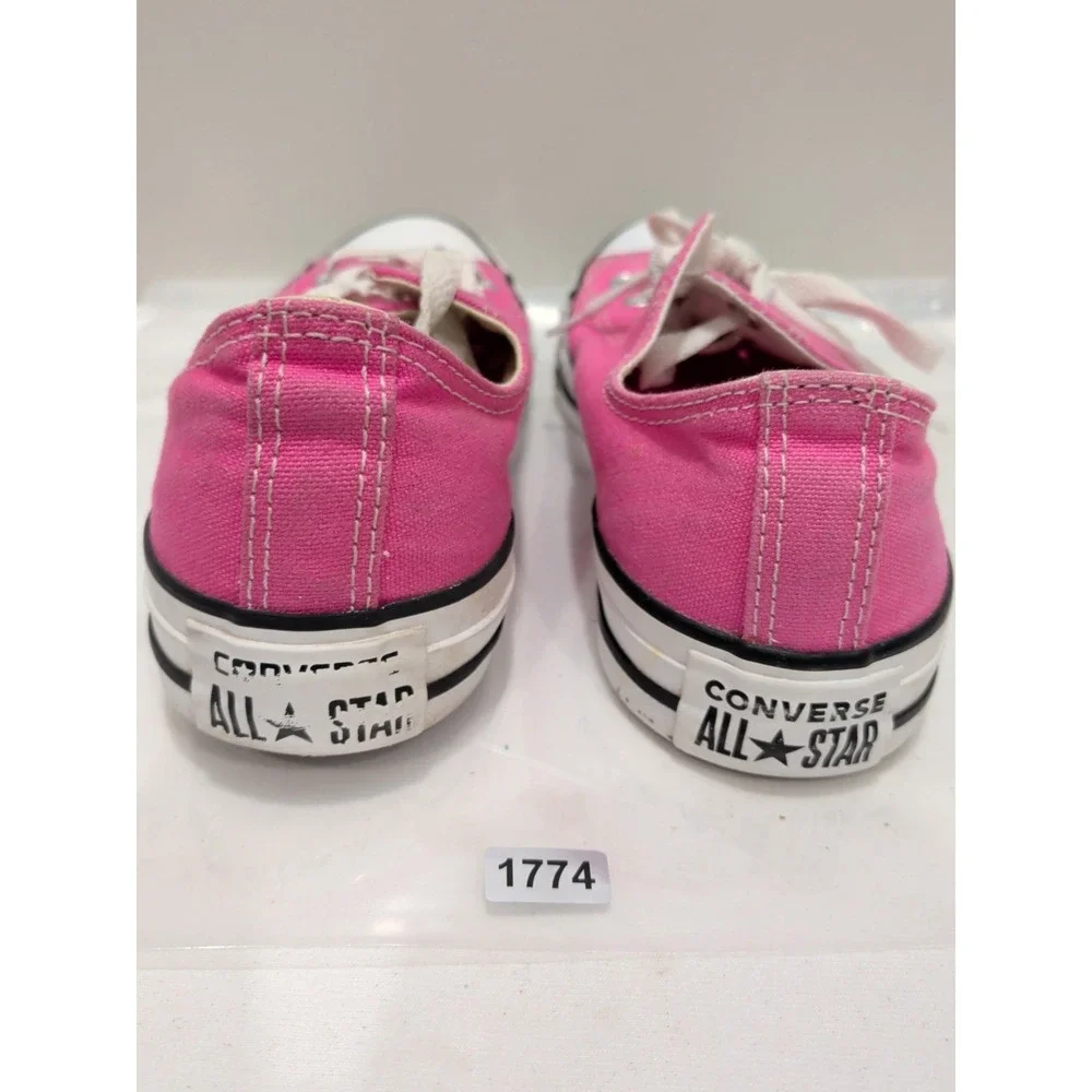 Converse Chuck Taylor All Star Shoes Womens 8 Low Top Pink Canvas Sneaker